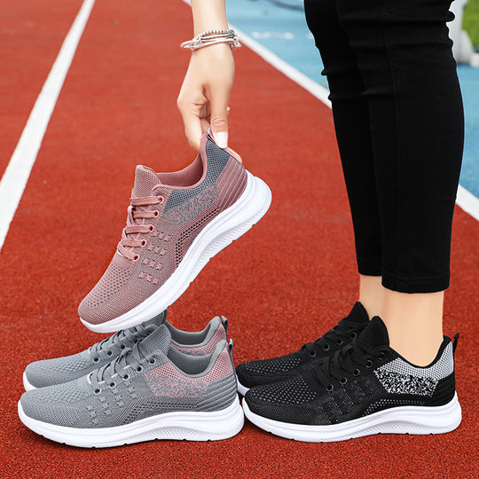 Damen Sportliche und atmungsaktive Fitness-Sneaker mit optimaler Dämpfung EB
