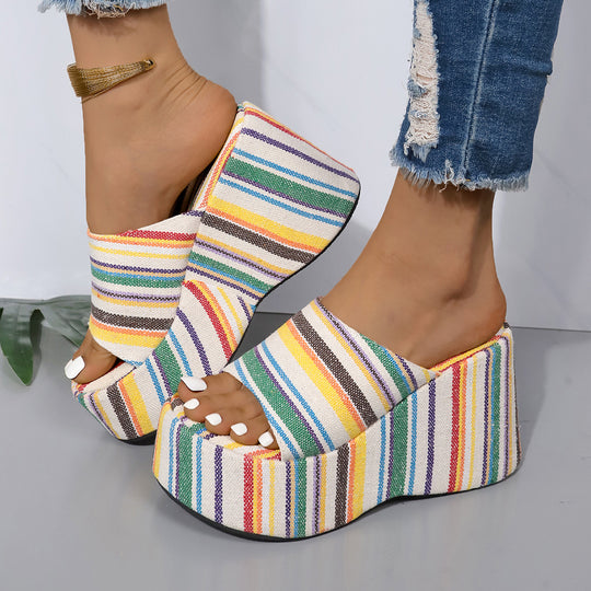 Damen Komfortable und stilvolle Wedge-Sandalen EB
