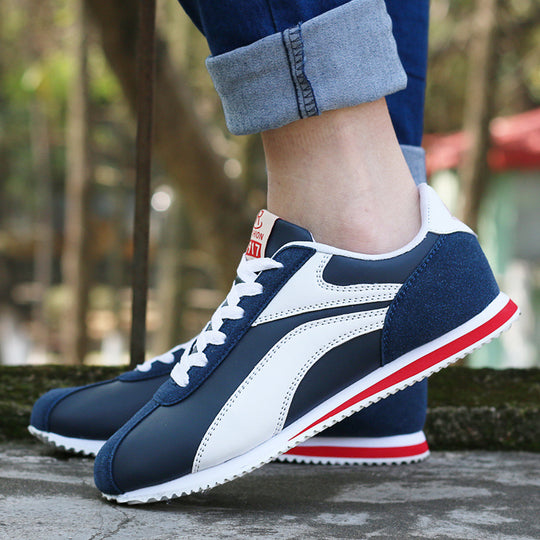 Damen Retro-Laufschuhe mit stilvollem Design und dämpfender Sohle EB