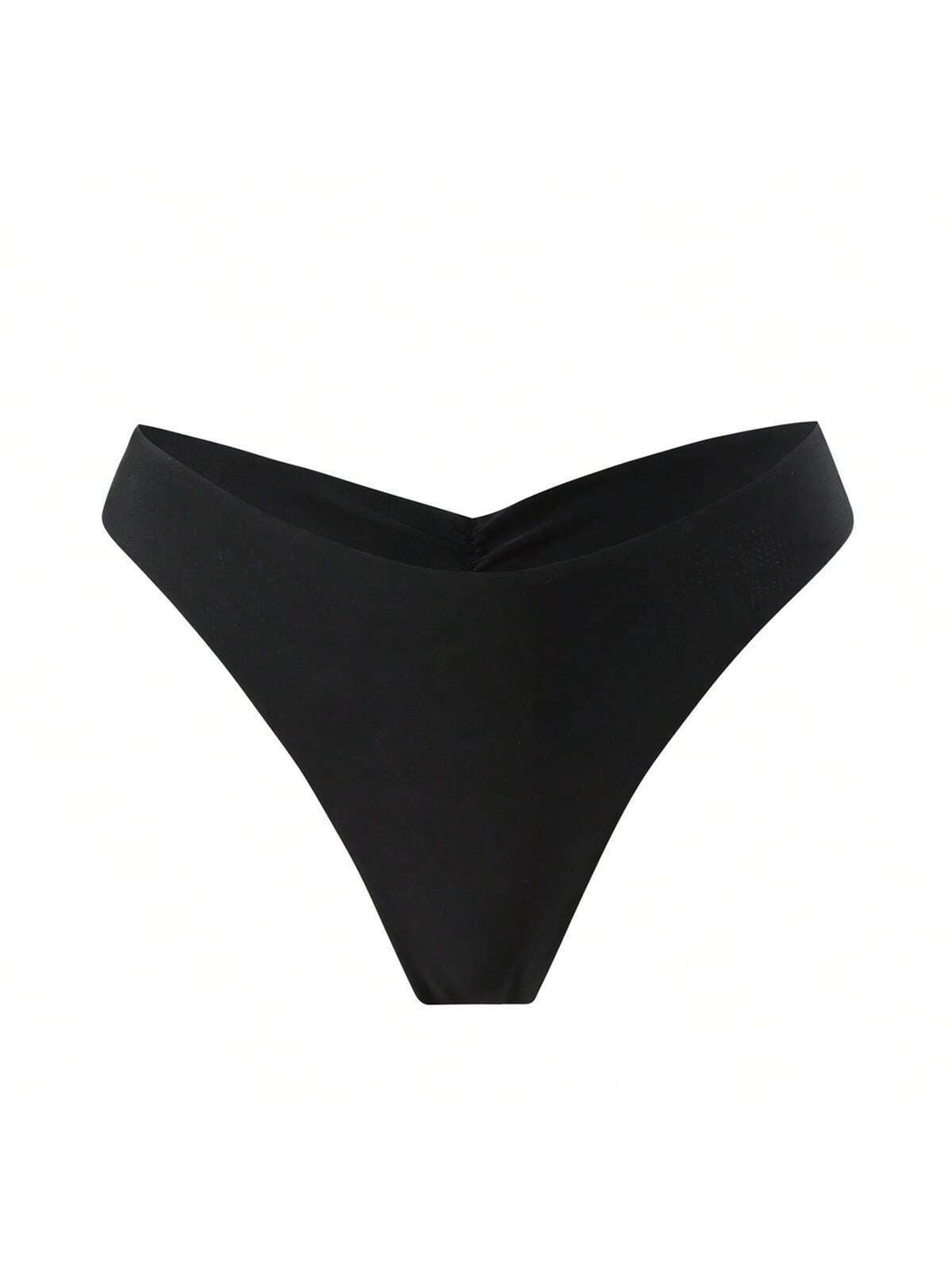 Damen Bikini-Höschen mit seitlichen Rüschendetails und hohem Schnitt EB