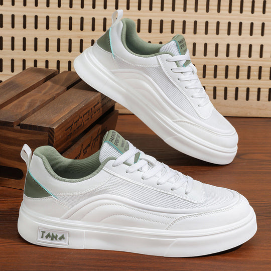 Damen Sportliche Sneaker mit atmungsaktiver Mesh-Oberfläche EB