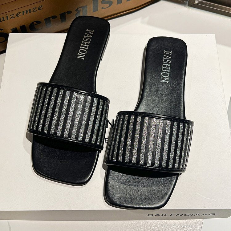 Damen Bequeme und elegant designte Pantoletten EB
