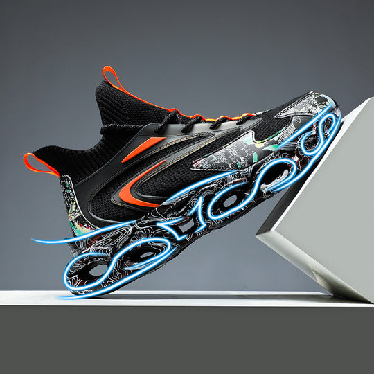Damen Sportliche High-Top Laufschuhe mit innovativer Dämpfungstechnologie und flexibler Sohle EB