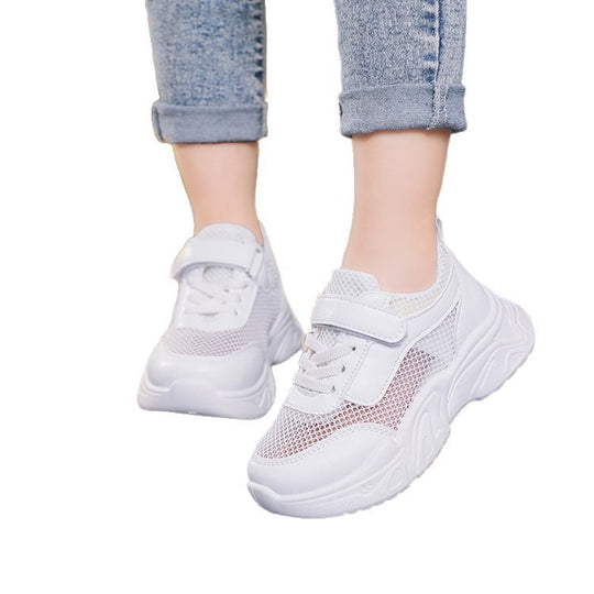 Damen Sneakers mit atmungsaktivem Obermaterial und rutschfester Laufsohle EB