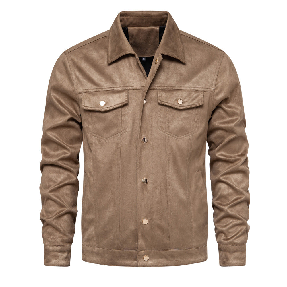 Herren jacke im Vintage-Stil mit praktischen Taschen EB