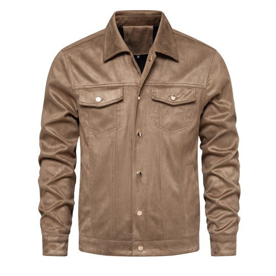 Herren jacke im Vintage-Stil mit praktischen Taschen EB