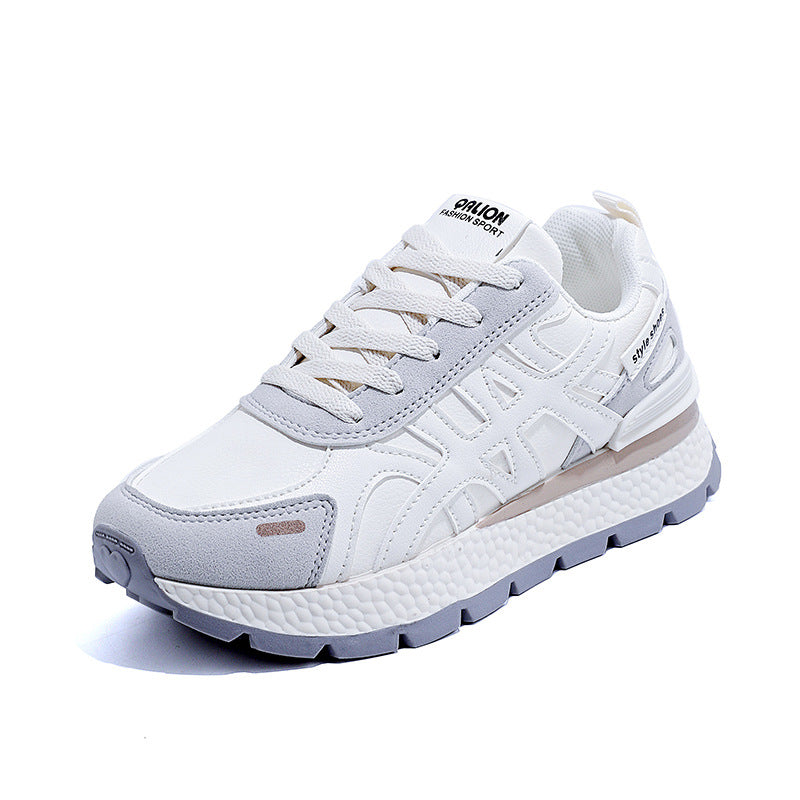 Damen Sportliche Sneakers mit stabiler Sohle und atmungsaktiver Obermaterialstruktur EB
