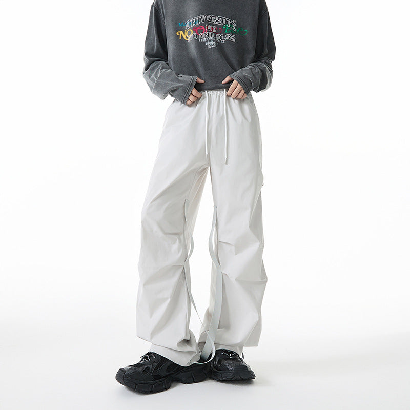 Damen Lässige Sporthose mit verstellbarem Bund und modernen Schnittelementen EB