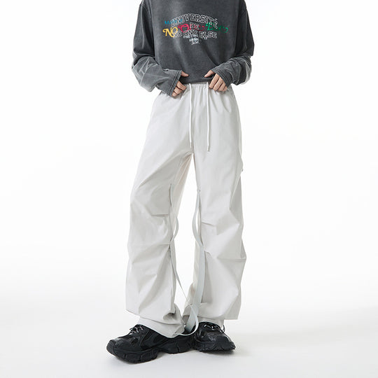 Damen Lässige Sporthose mit verstellbarem Bund und modernen Schnittelementen EB