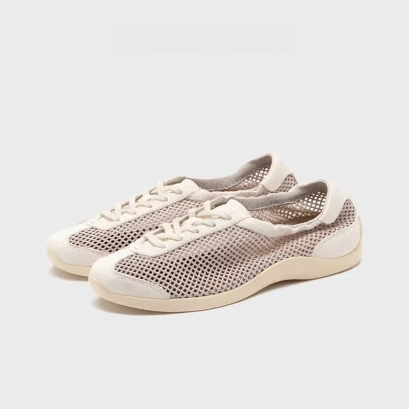 Damen Atmungsaktive Sneakers mit flexiblem Netzmaterial EB