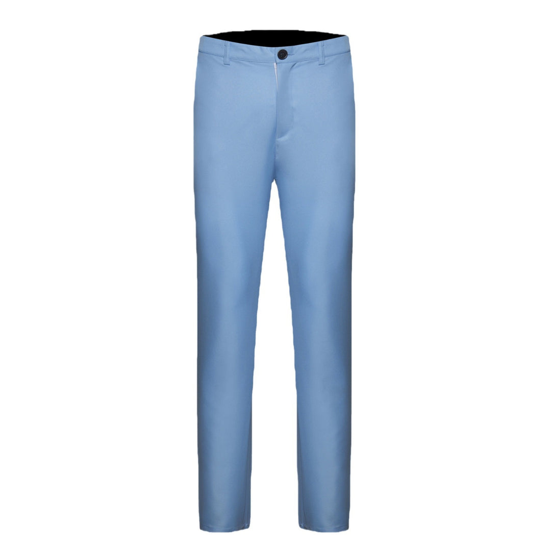 Herren elegante Chino-Hose mit schmalem Schnitt und atmungsaktivem Material EB