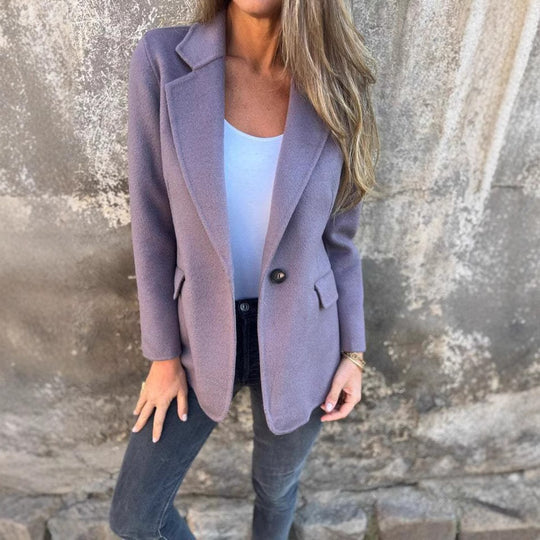 Damen Eleganter und bequemer Business-Blazer EB