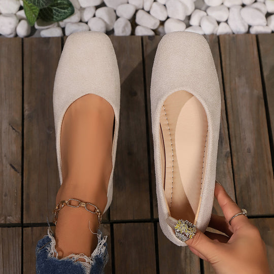 Damen Ballerinas im eleganten und minimalistischen Design mit anatomischer Fußbettung EB