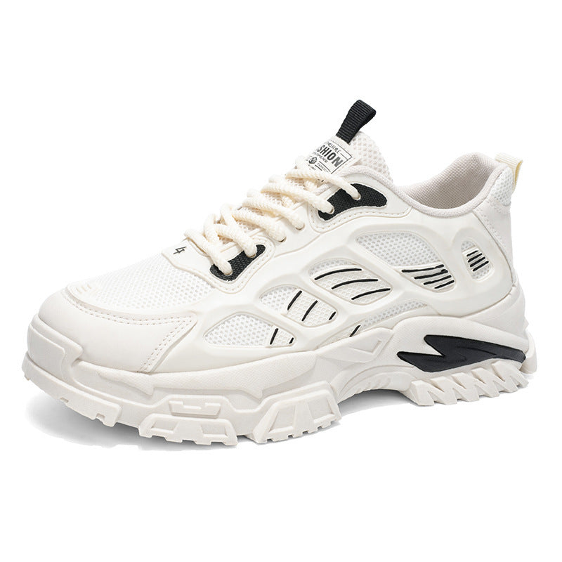 Damen Innovative Laufschuhe mit dämpfender Sohle und atmungsaktivem Mesh-Obermaterial EB