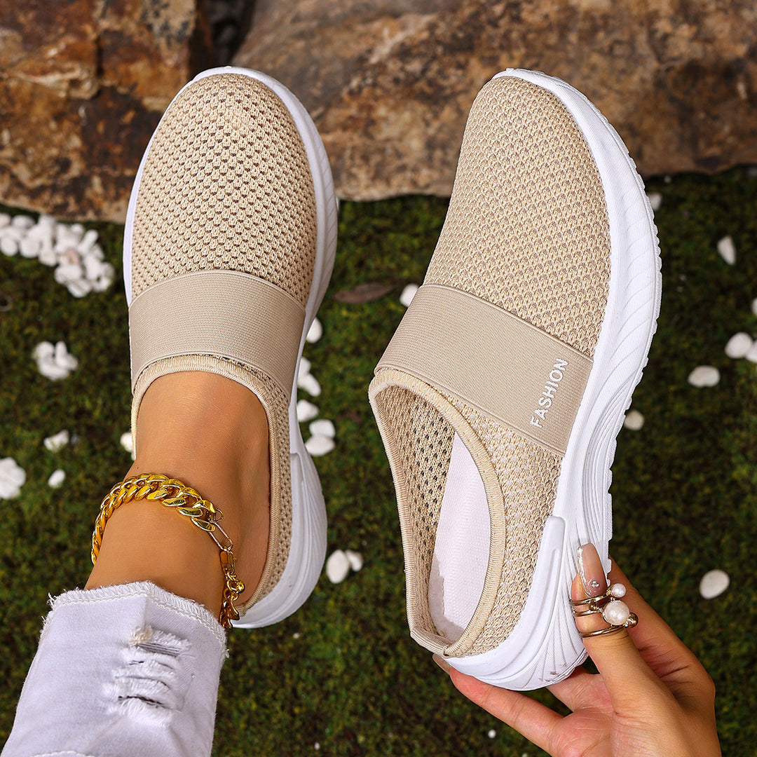 Damen Bequeme Slip-On Sneakers EB