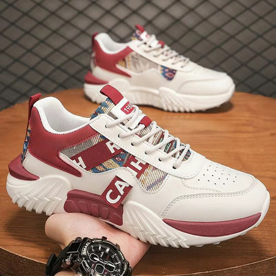 Damen Sportliche Lifestyle Sneakers mit innovativer Oberflächenstruktur und rutschfester Sohle EB