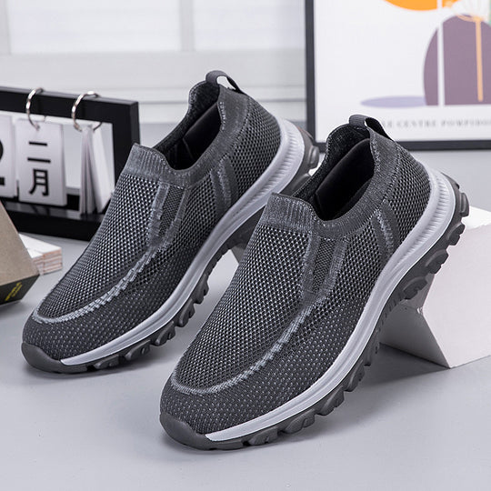 Damen Freizeit-Sneaker mit atmungsaktivem Mesh-Obermaterial und flexiblem Sohlenkomfort EB