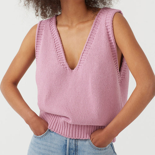 Damen legerer Strickpullover EB