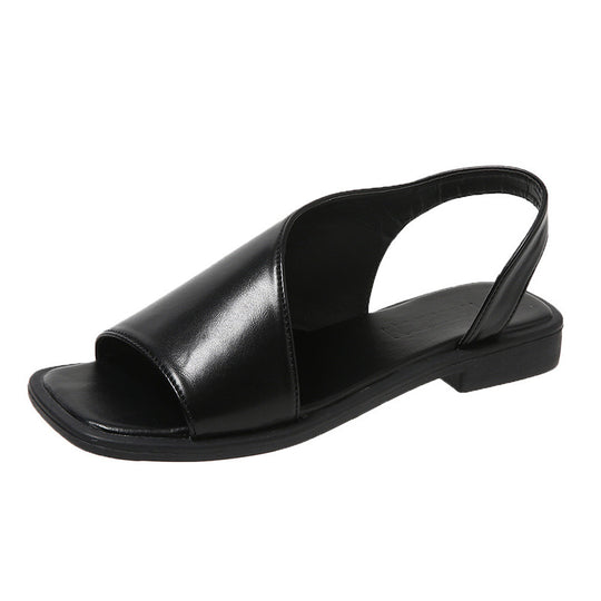 Damen Sandalen mit modischem Denim-Design und komfortablem Fußbett EB