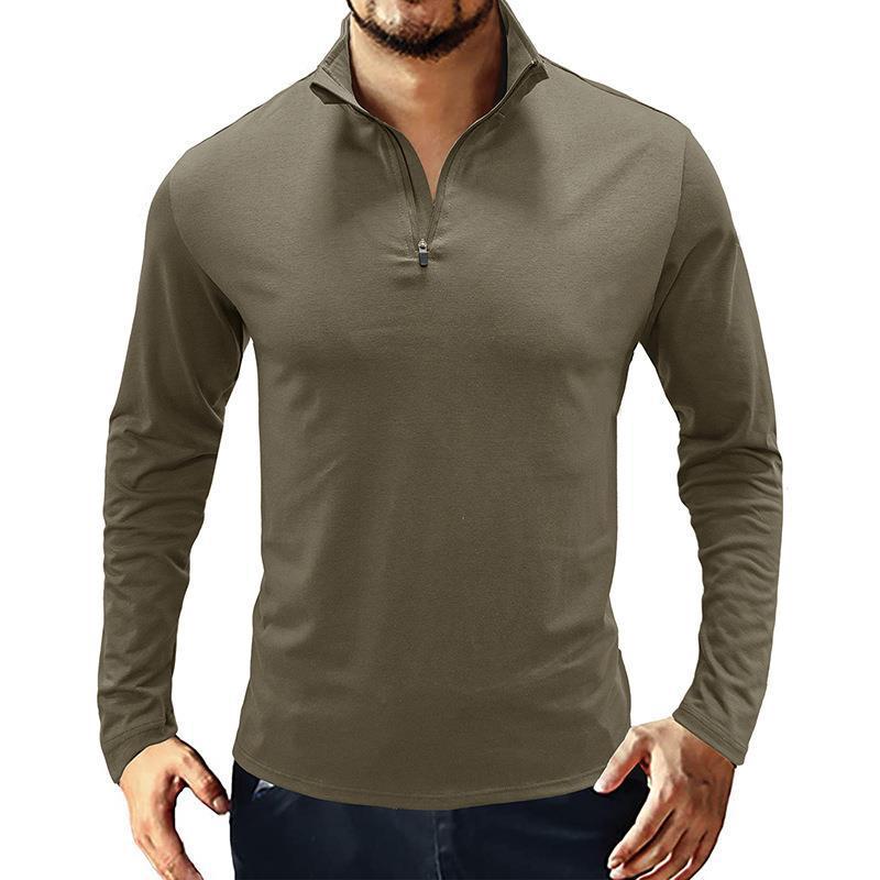 Herren Stehkragen Pullover EB