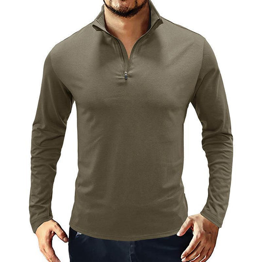 Herren Stehkragen Pullover EB