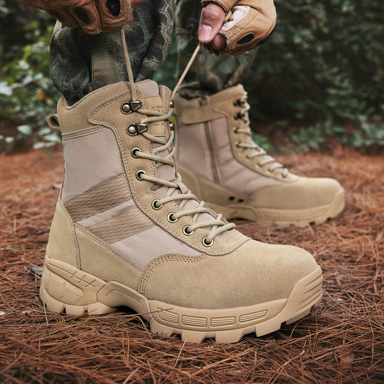 Herren Einsatzstiefel mit rutschfester Sohle und atmungsaktivem Design EB
