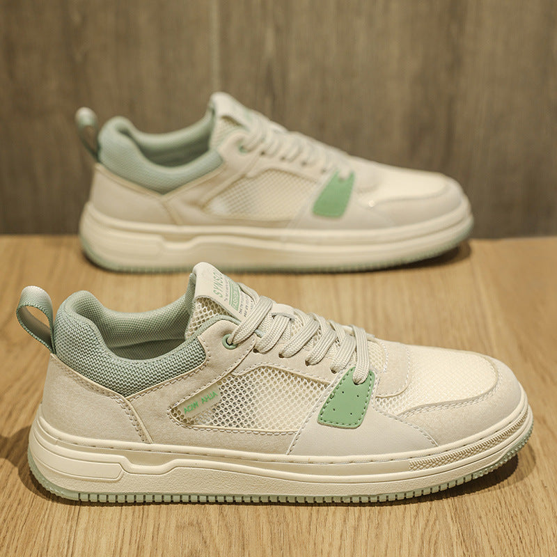 Damen Sportliche Sneakers mit atmungsaktivem Mesh und dämpfender Laufsohle EB