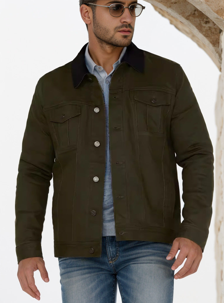 Herren Casual-Style Arbeitsjacke EB