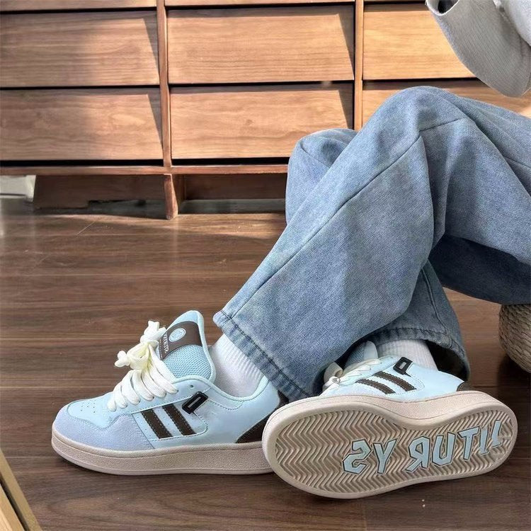 Damen Sportliche Lifestyle Sneakers mit modischem Retro-Design EB