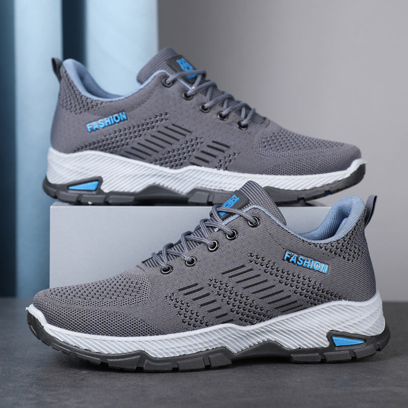 Damen Leichte Sport-Sneaker mit atmungsaktivem Obermaterial und dämpfender Sohle EB