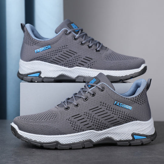 Damen Leichte Sport-Sneaker mit atmungsaktivem Obermaterial und dämpfender Sohle EB
