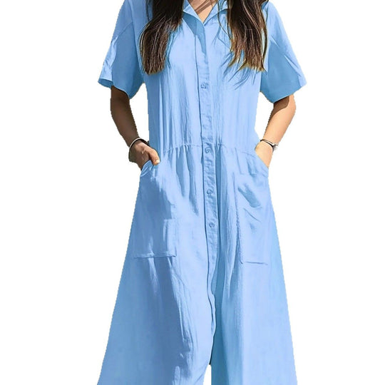 Damen Sommerkleid im lockeren Schnitt EB