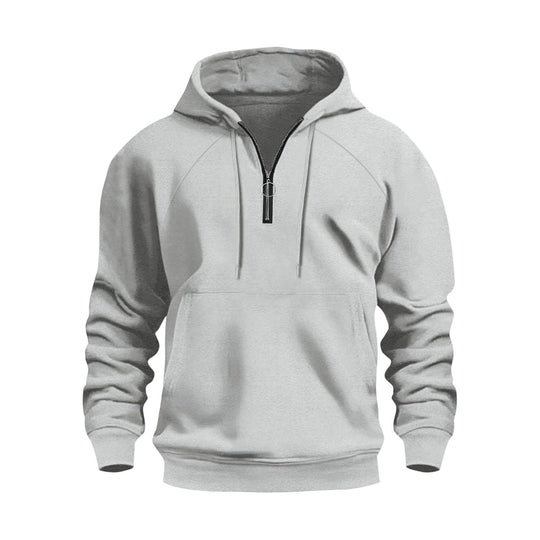 Herren funktionale Kapuzenpullover mit halbem Reißverschluss EB