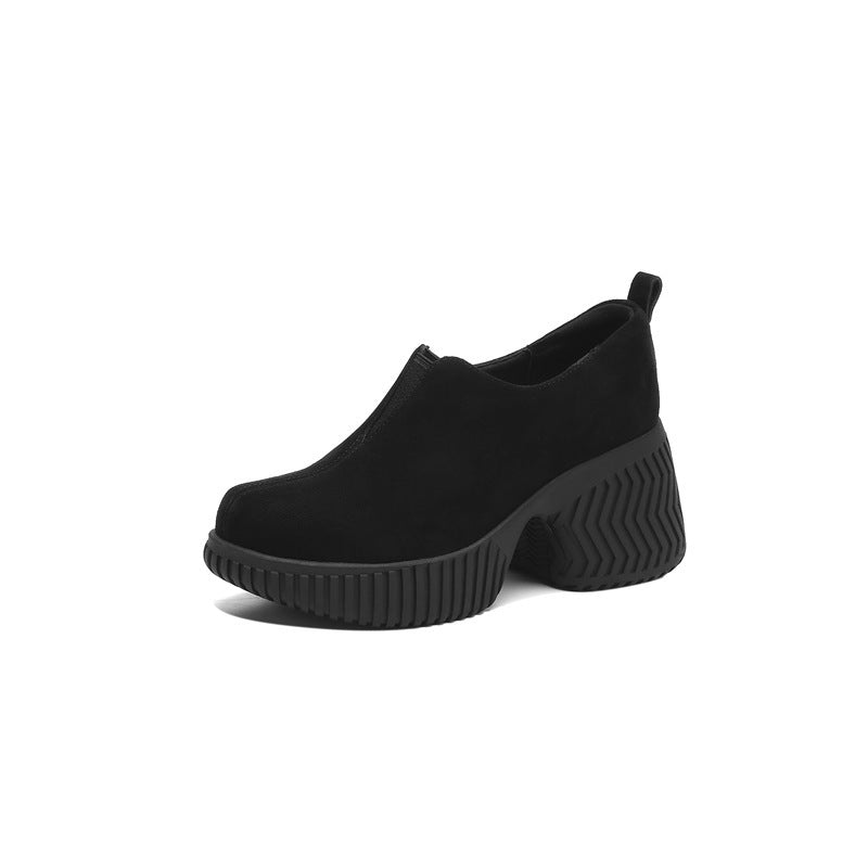 Damen Sportliche Chunky Sneaker mit rutschfester Sohle EB