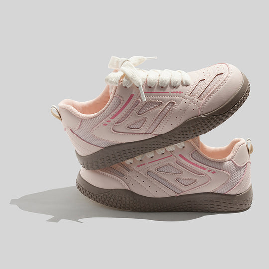 Damen Sportliche Sneakers mit atmungsaktiver Innenpolsterung und rutschfester Sohle EB