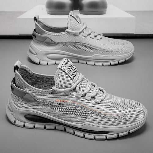 Damen Sportliche Sneaker mit atmungsaktivem Obermaterial und flexibler Sohle EB