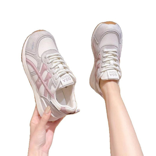 Damen Sportliche Sneakers mit atmungsaktivem Obermaterial und flexiblem Dämpfungssystem EB