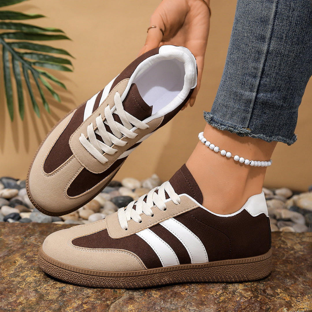 Damen Sportliche Sneaker mit bequemer Sohle EB