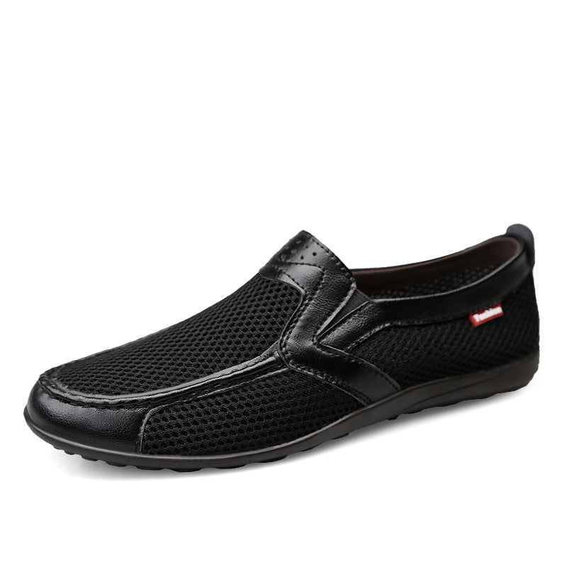 Damen atmungsaktive Slip-On Freizeitschuhe mit rutschfester Sohle EB