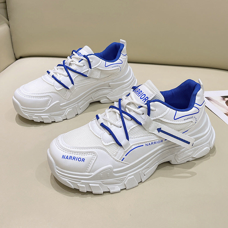 Damen Sportliche Chunky Sneakers mit atmungsaktiver Obermaterialstruktur EB
