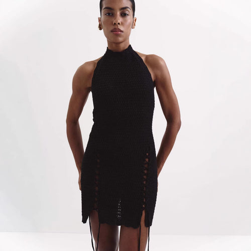 Damen Netzschal-Kleid EB