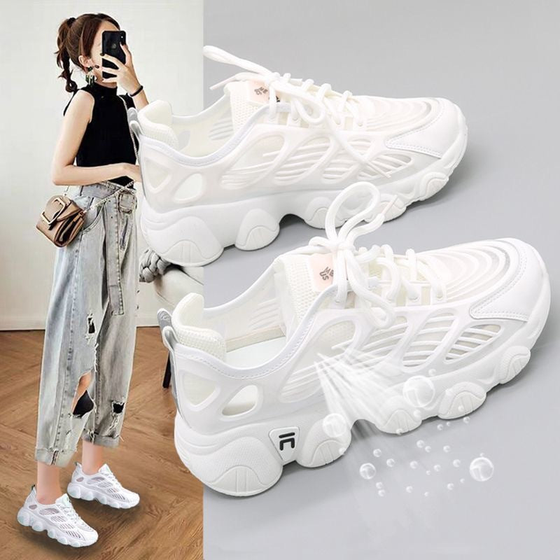 Damen Sportliche Laufschuhe mit atmungsaktiver und federnder Sohle EB