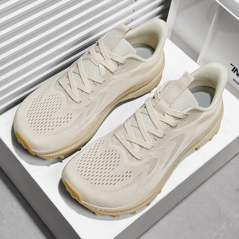 Unisex nan leichte Strick-Trekkingsneaker mit ausgeprägter Profilsohle und reaktiver Dämpfung EB