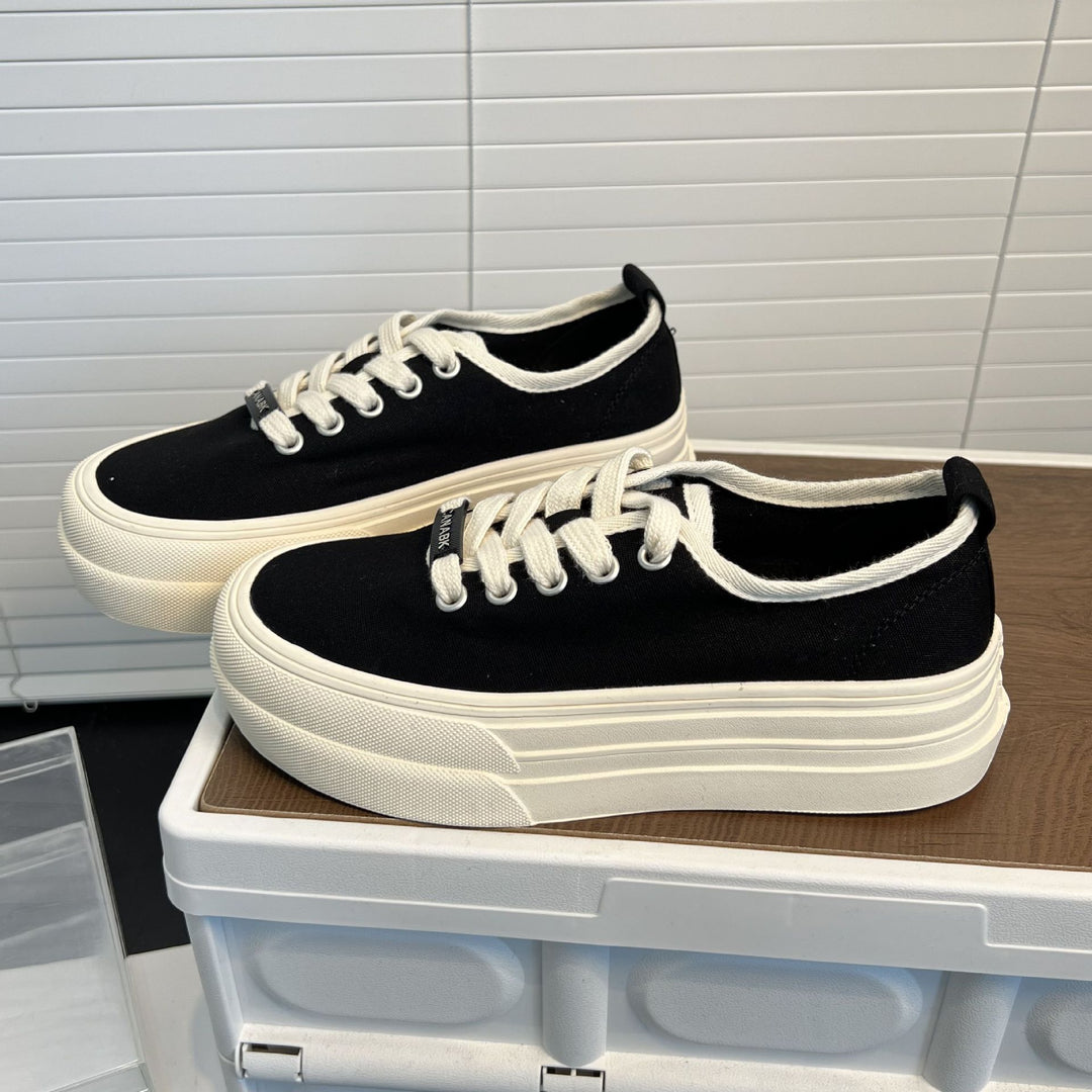Damen Chunky Sneaker mit modischer Plateausohle und strapazierfähigem Obermaterial EB