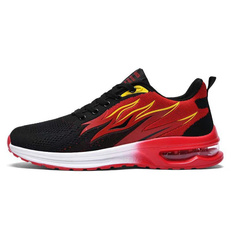 Damen Sportliche Sneakers mit stoßdämpfender Sohle und atmungsaktivem Obermaterial EB
