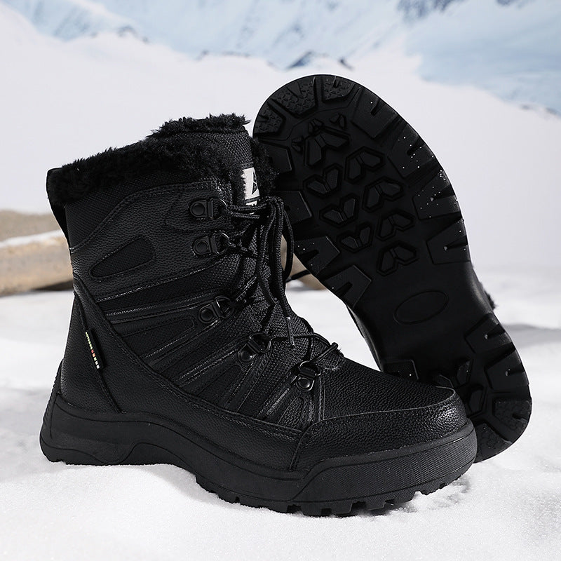 Damen Winterboots mit warmem Futter und rutschfester Sohle EB