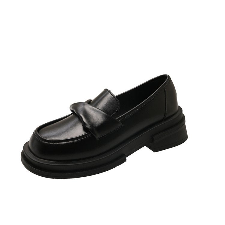 Damen elegante Mokassins mit modischem Riemchen und robustem Sohlenprofil EB