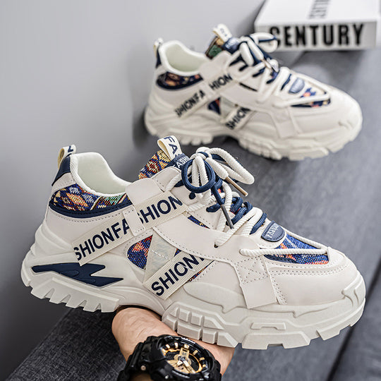 Damen Chunky Sneaker mit modischem Design und stabiler Sohle EB