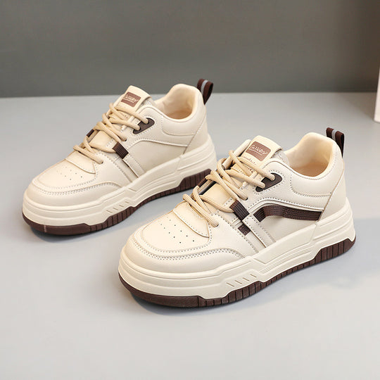 Damen sportliche Sneakers mit dämpfender Sohle und atmungsaktiver Obermaterialstruktur EB