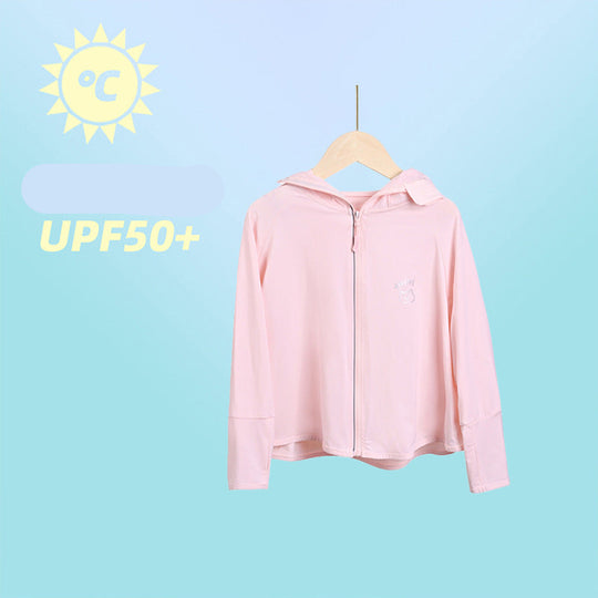 Damen sportliche UV-Schutzjacke mit Kapuze EB